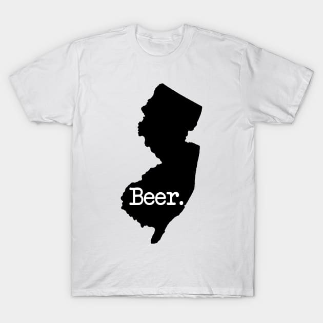 New Jersey Beer NJ T-Shirt by mindofstate